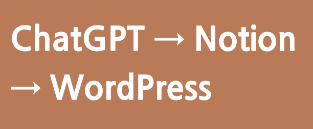 ChatGPT → Notion → WordPress 실전 자동화 워크플로우 (아이패드 활용편)