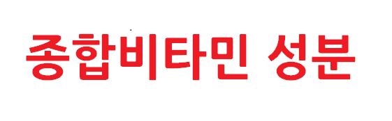 종합비타민&미네랄 성분 분석 – 일일 섭취 기준 적정 여부