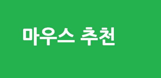 시각디자인 마우스 추천